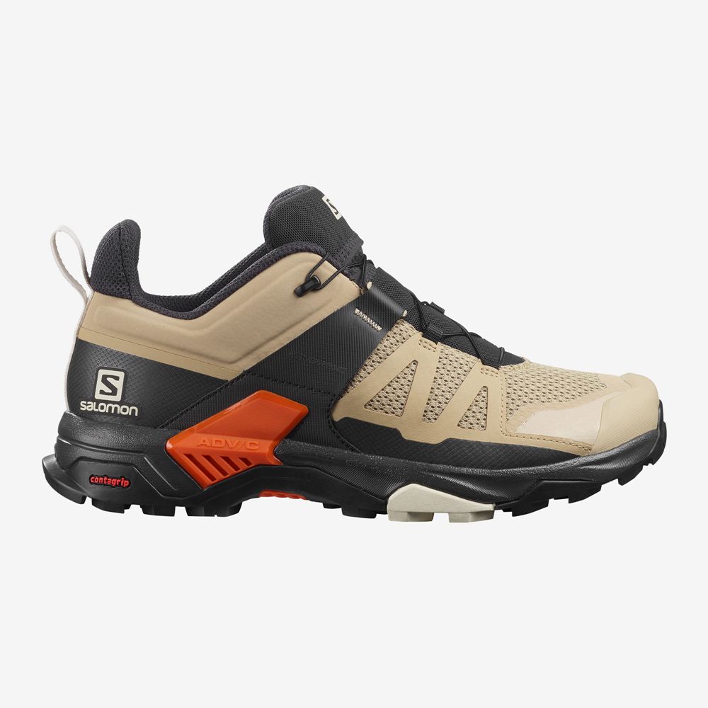 SALOMON X ULTRA 4 Philippines - Men's Hiking Shoes - Beige | 036851-PXH